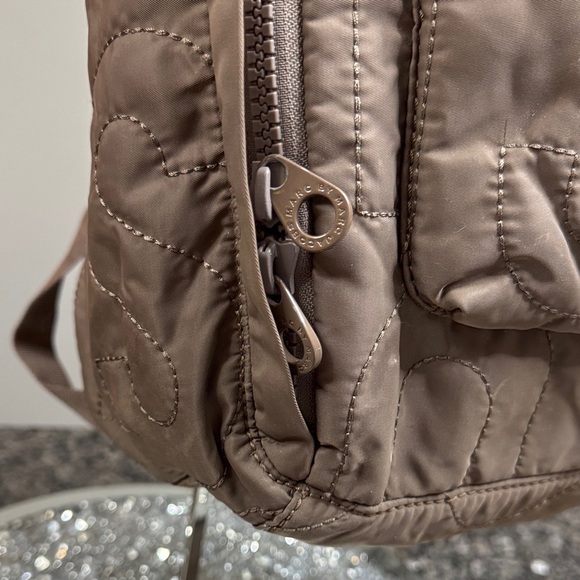 Marc Jacobs Taupe Quilted Nylon Backpack EUC main image 7